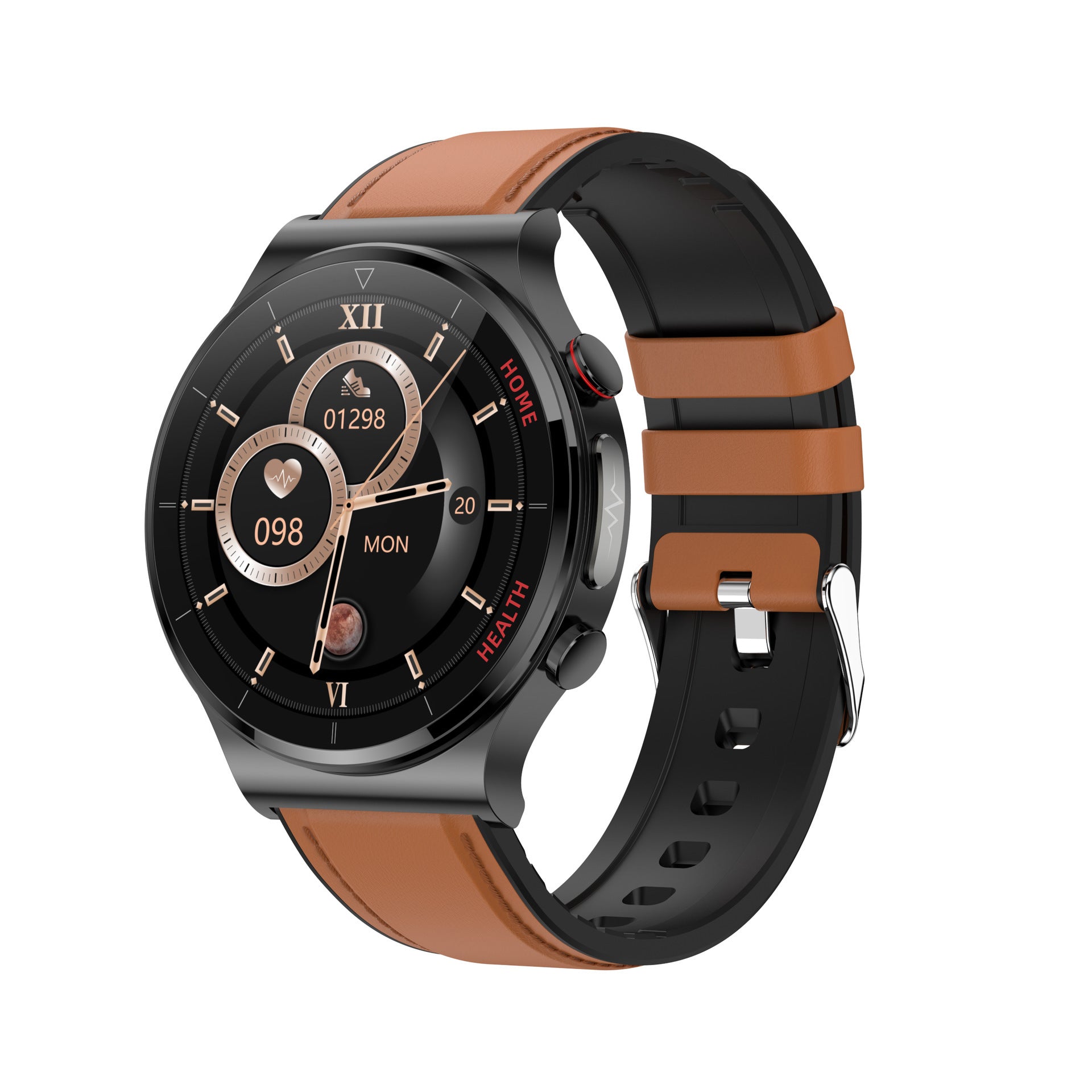 VitalSync Pro: Oxygen, ECG, Blood Pressure & Heart Rate Monitoring Smartwatch