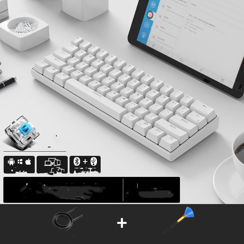 AetherKey Luxe™ — DualMode Wireless Mechanical Keyboard