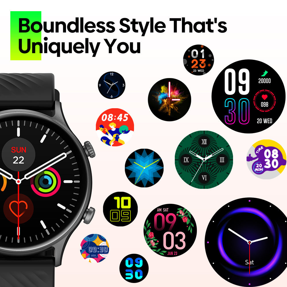 FitPulse™ Bluetooth Fitness Smartwatch – Heart Rate Monitoring & Performance Tracking