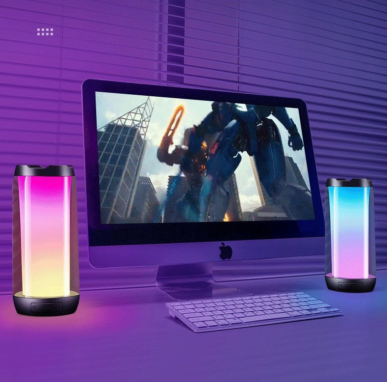 AuraSound™ Ambient Smart Bluetooth Speaker