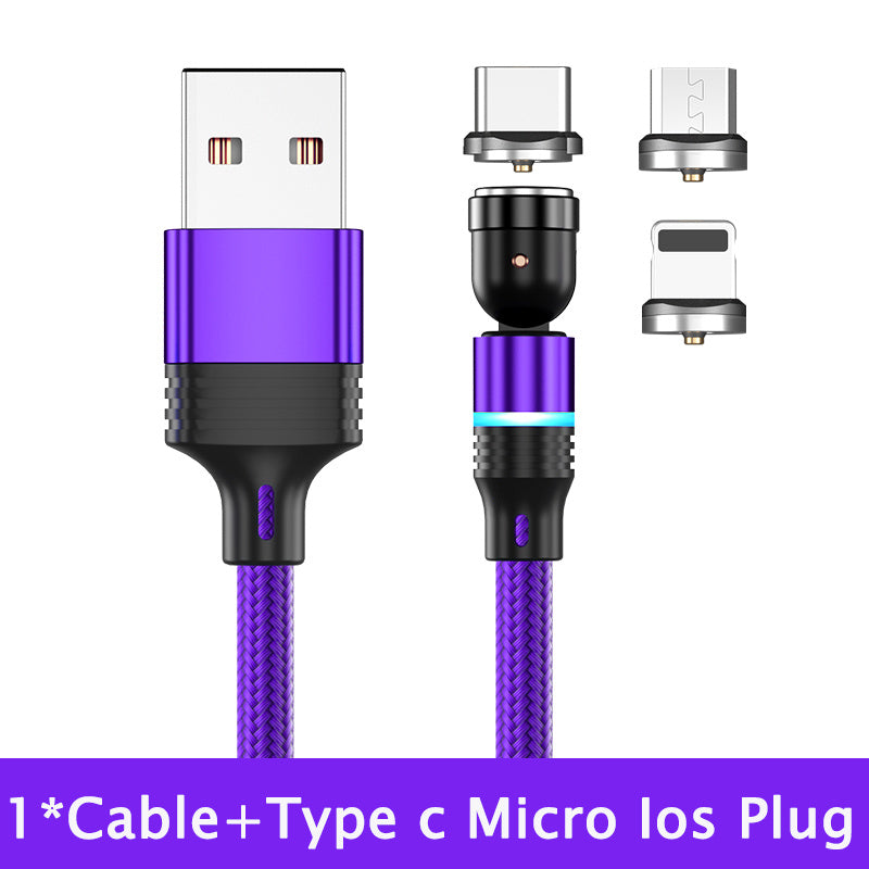 MagnoCharge™ 540° Rotating Magnetic Charging Cable