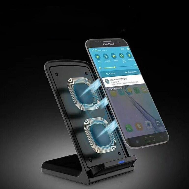 VoltBloom™ 30W Fast Charging Vertical Wireless Stand
