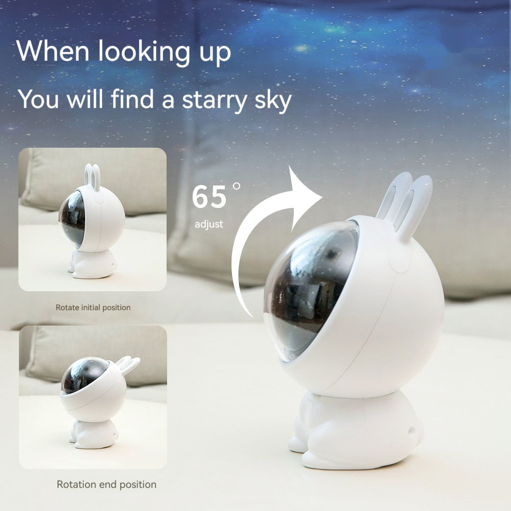 StarBunny – Creative Rabbit Star Light Projector Lamp for Children’s Home Décor