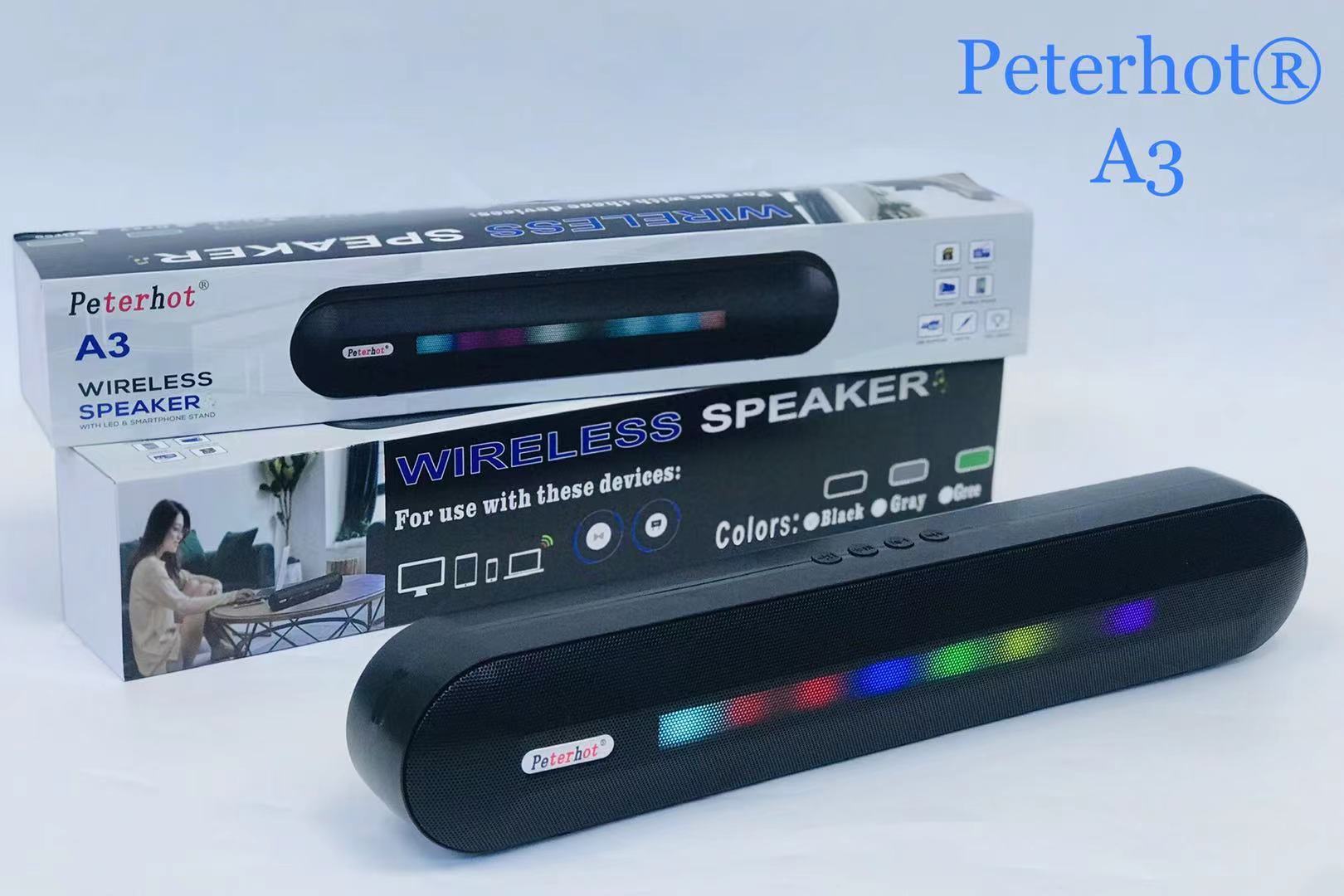 LumaWave™ Bluetooth Speaker with LED Breathing Light