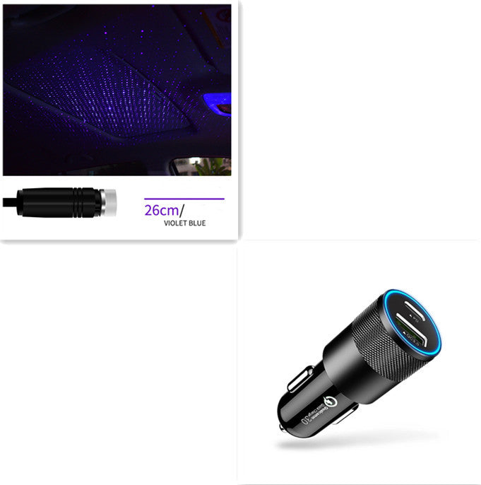GalaxyGlow™ Star Light Projector & LED Car Interior Lights