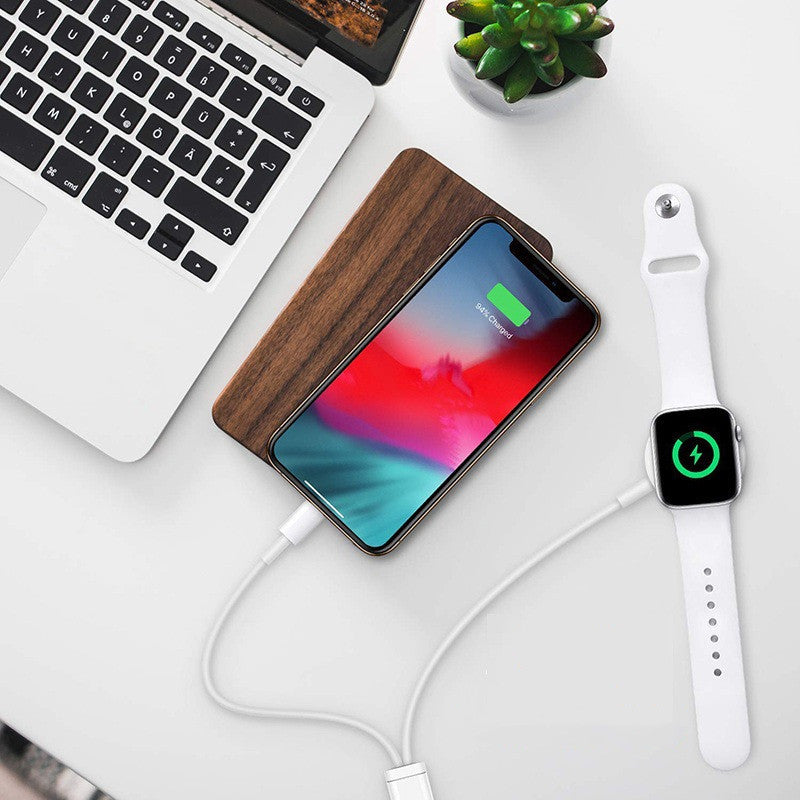 The LuxeCharge™ 3-in-1 Wireless Charging Station