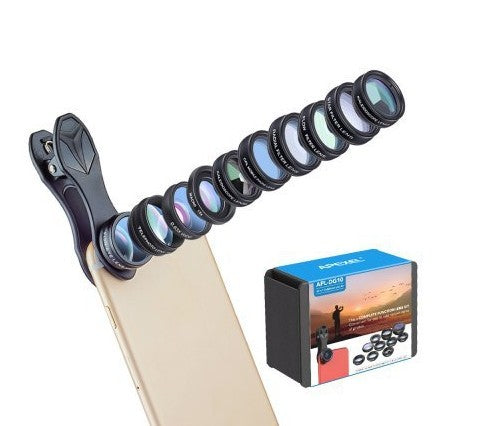 APEXEL 10-in-1 Universal Phone Lens Kit