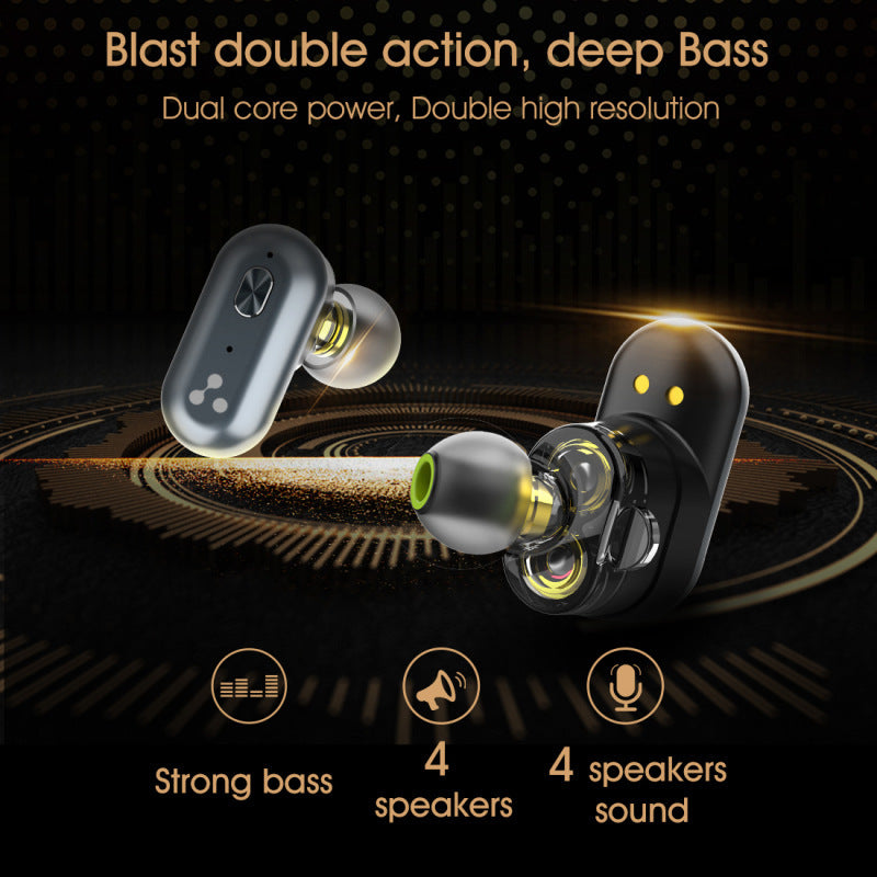 SYLLABLE S101 Bluetooth Earphones – Wireless Headset with Premium Sound & Comfort