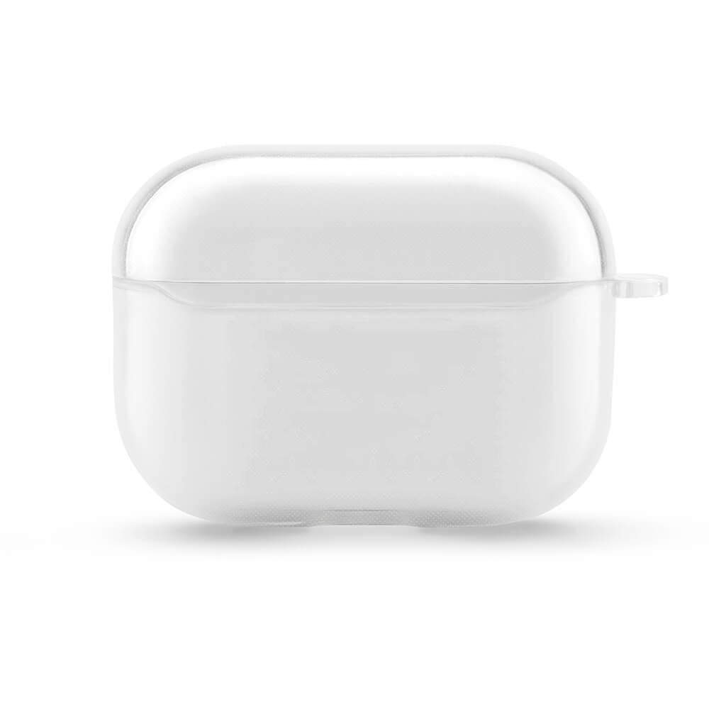ClearGuard Soft Silicone Case for AirPods Pro – Custom Fit, Premium Protection, and Transparent Elegance
