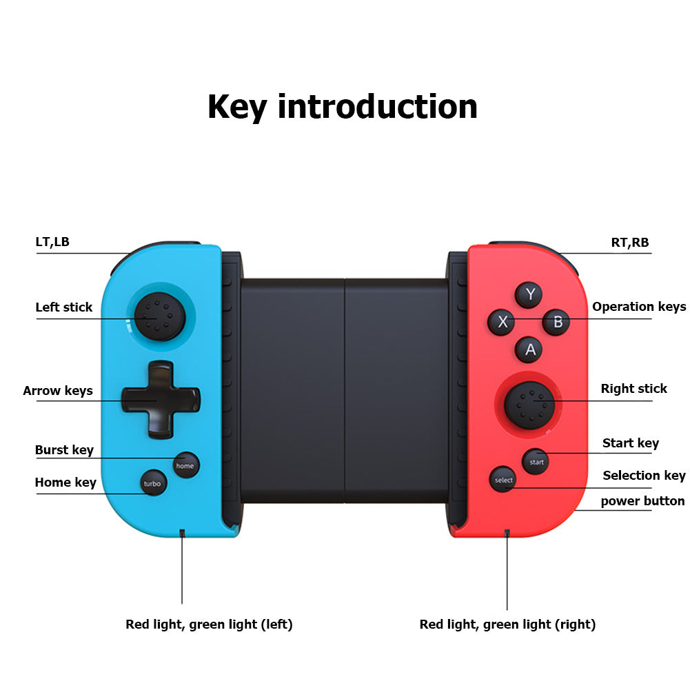 GameGlide™ Wireless Bluetooth Mobile Game Controller