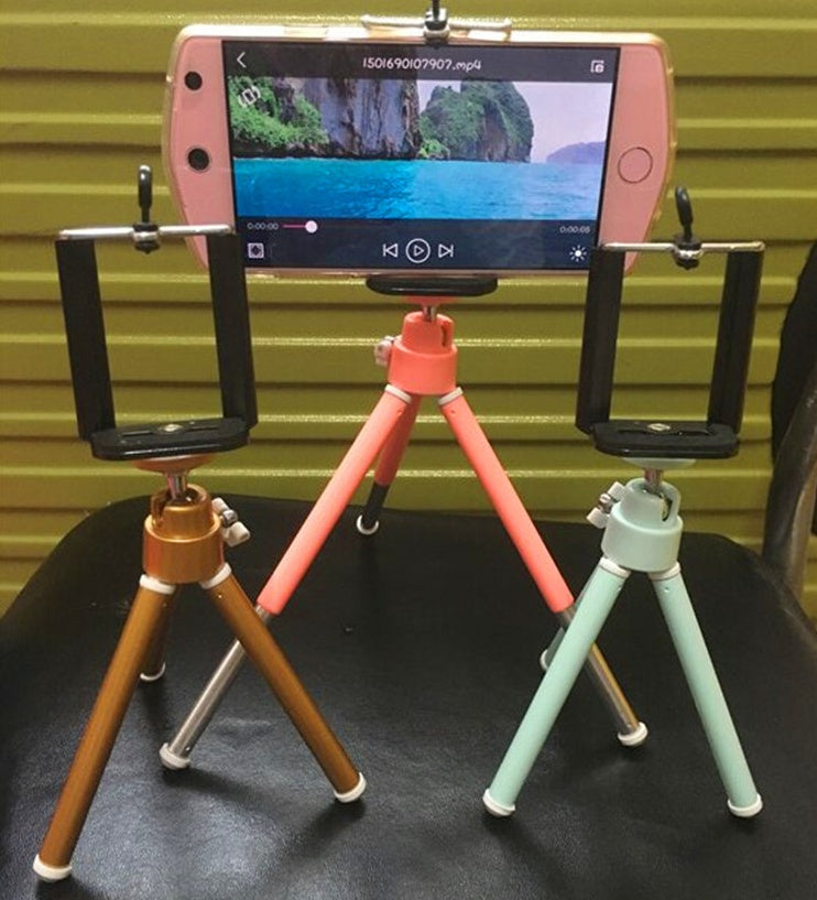 SnapMaster – Colorful Digital Camera Tripod & Mini Mobile Phone Stand