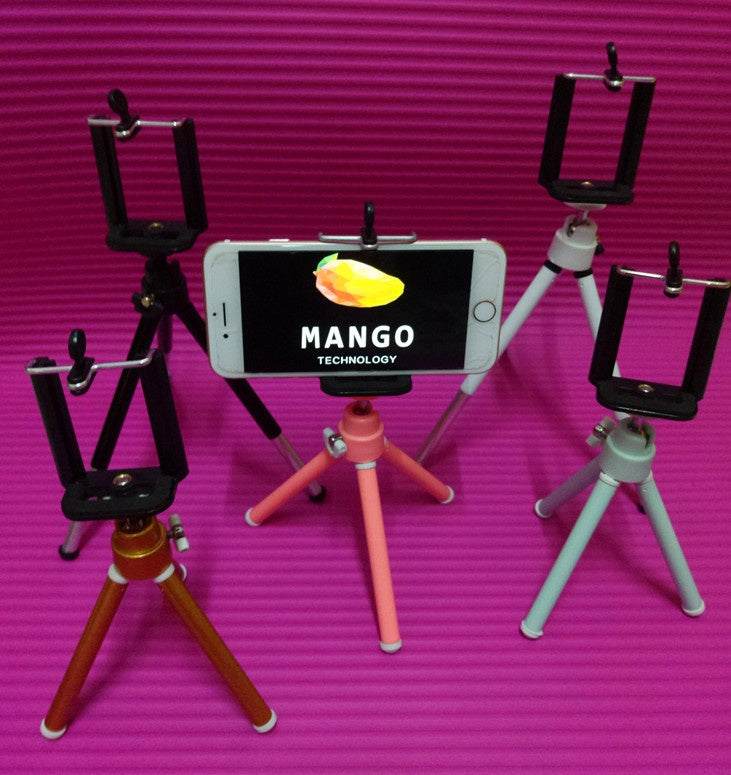 SnapMaster – Colorful Digital Camera Tripod & Mini Mobile Phone Stand