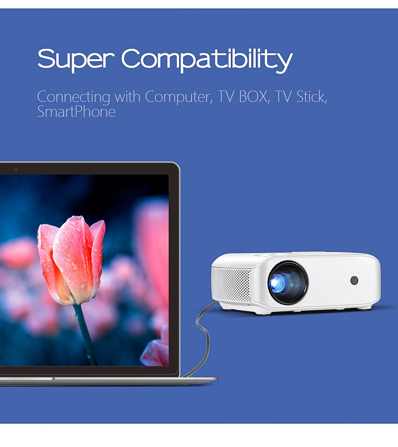 CineMax 1080p Full HD Projector – Bring the Theater Experience Home