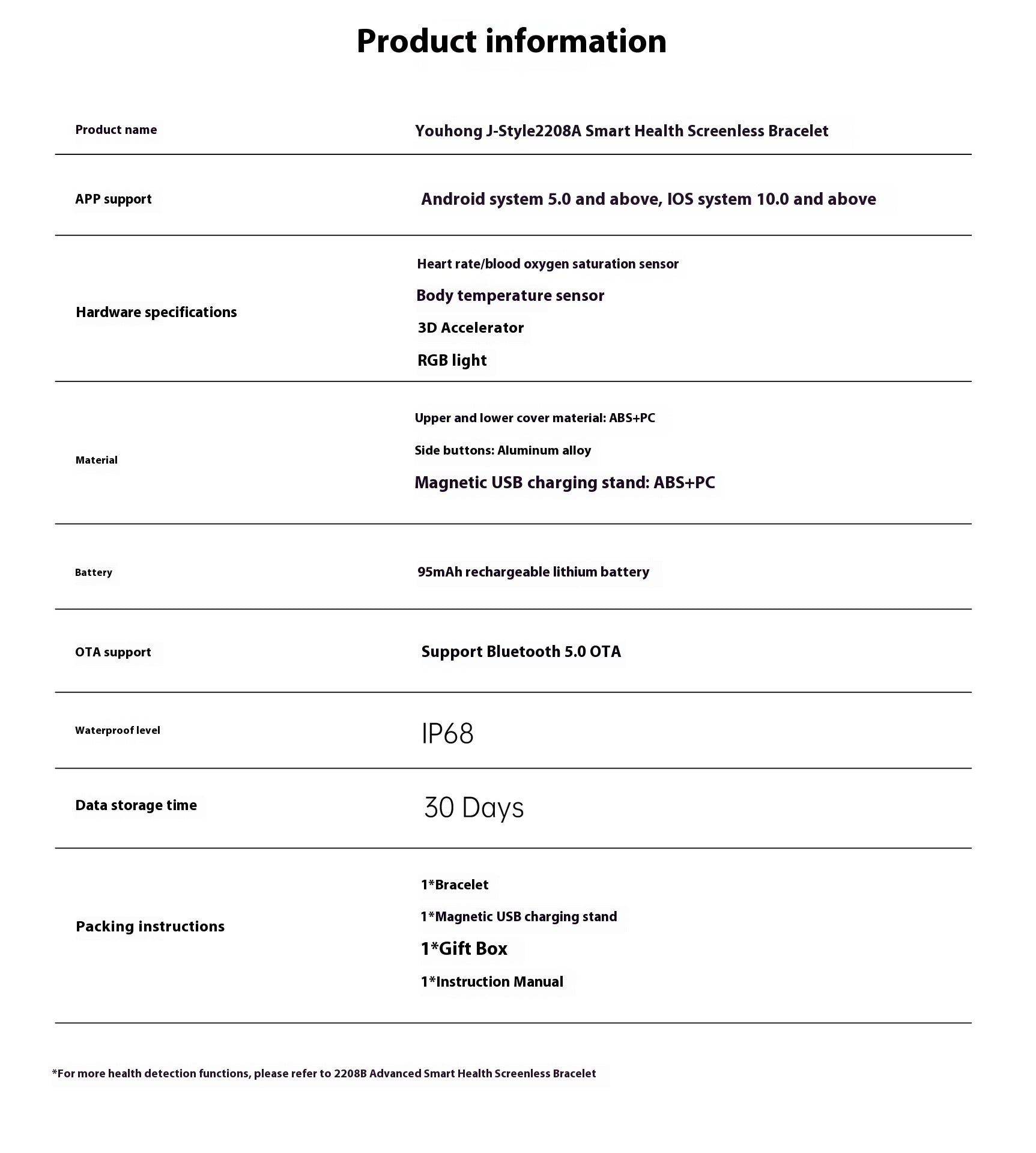 VitalSync™ Smart Watch & Sports Bracelet