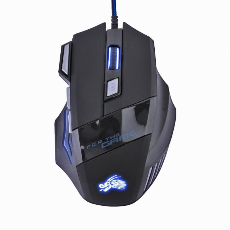 PhantomStrike™ - Wired Gaming Mouse 5500DPI with 7-Color LED Backlight