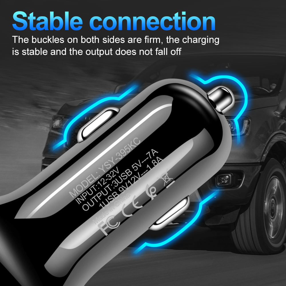 SpeedVolt™ QC3.0 USB Car Fast Charger