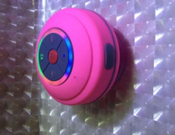 SplashBeat™ Mini Waterproof LED Speaker