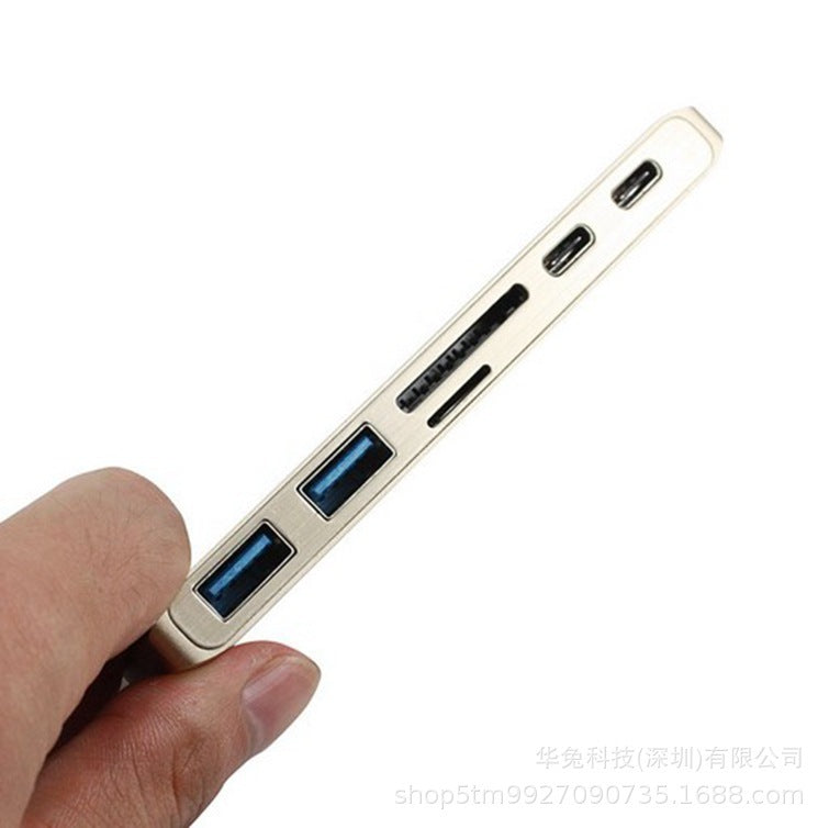 MacConnect DuoHub – USB 3.0 Type-C Dual-Port Docking Station
