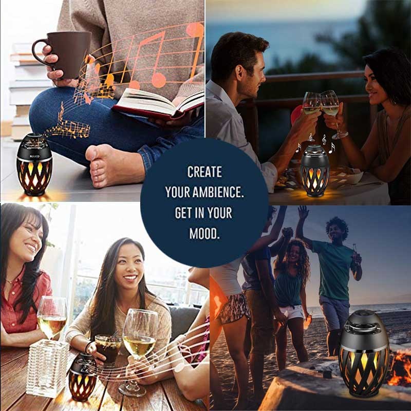 The AeroFlare Flame Bluetooth Speaker Box