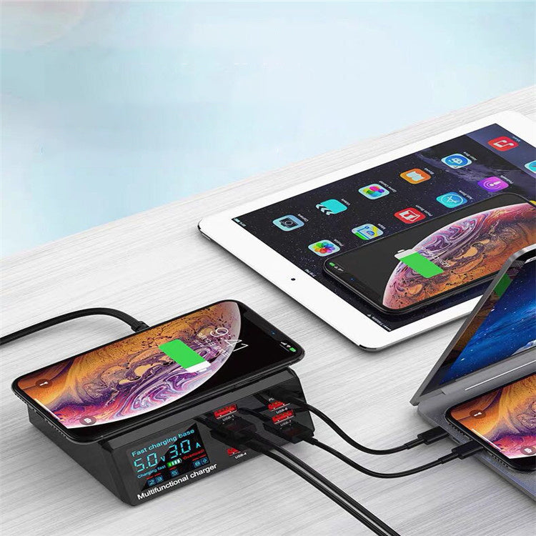 The "Virelux LuxeCharge™" Multi-Interface Wireless Charger
