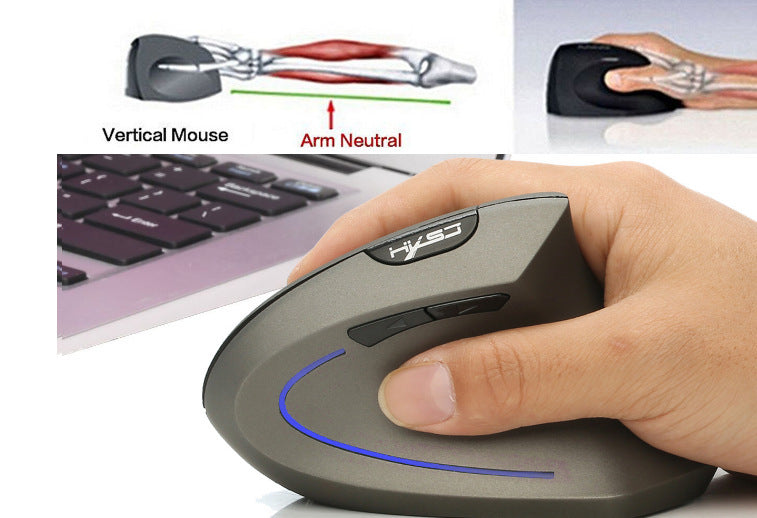 VertiGamer X Pro – Ergonomic Vertical Bluetooth Gaming Mouse Kit