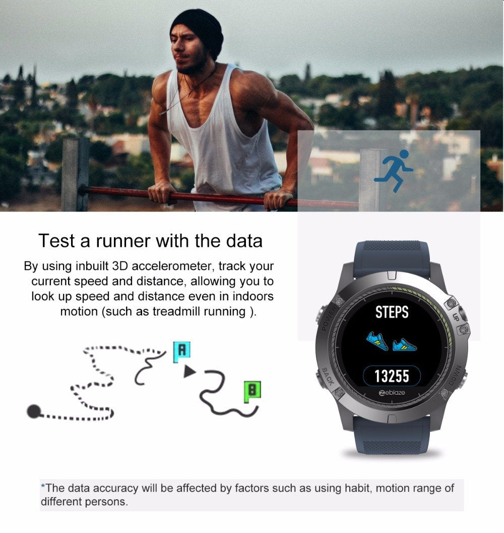 TactiWatch V3 HR – Tactical Smartwatch with Heart Rate Monitor