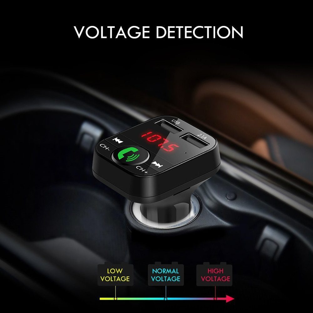 AutoTune FM Transmitter Car Charger Receiver – Wireless Audio & Fast Charging Solution