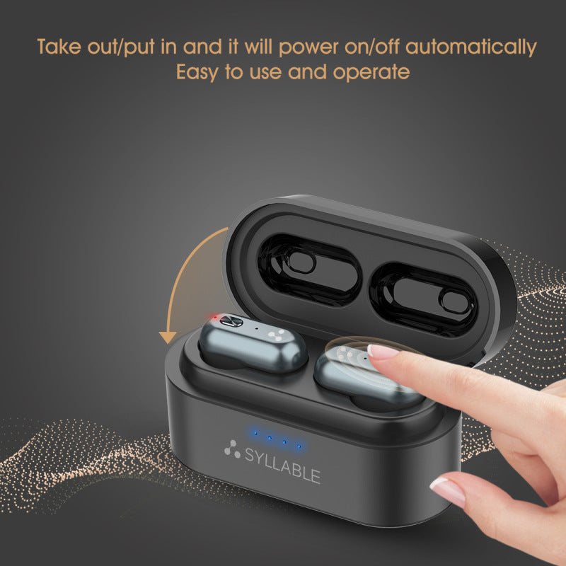 SYLLABLE S101 Bluetooth Earphones – Wireless Headset with Premium Sound & Comfort
