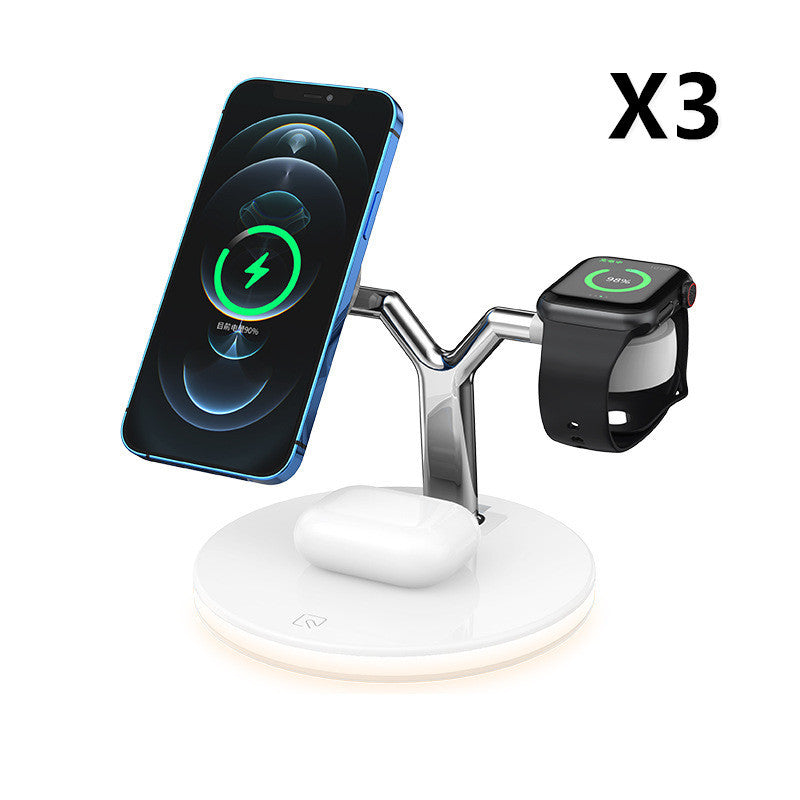 The PowerSync™ 3-in-1 Magnetic Wireless Charger