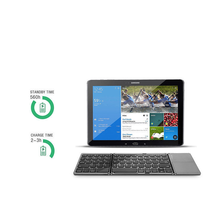FoldFlex™ Wireless Bluetooth Mini Keyboard – Compact, Portable, and Powerful Typing Experience