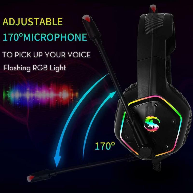 The HyperGlow RGB Gaming Headset – Immersive Sound with Dynamic Lighting Effects
