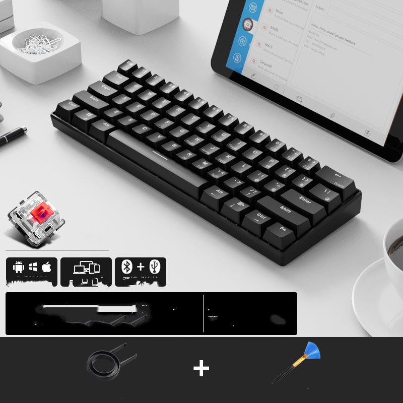 AetherKey Luxe™ — DualMode Wireless Mechanical Keyboard