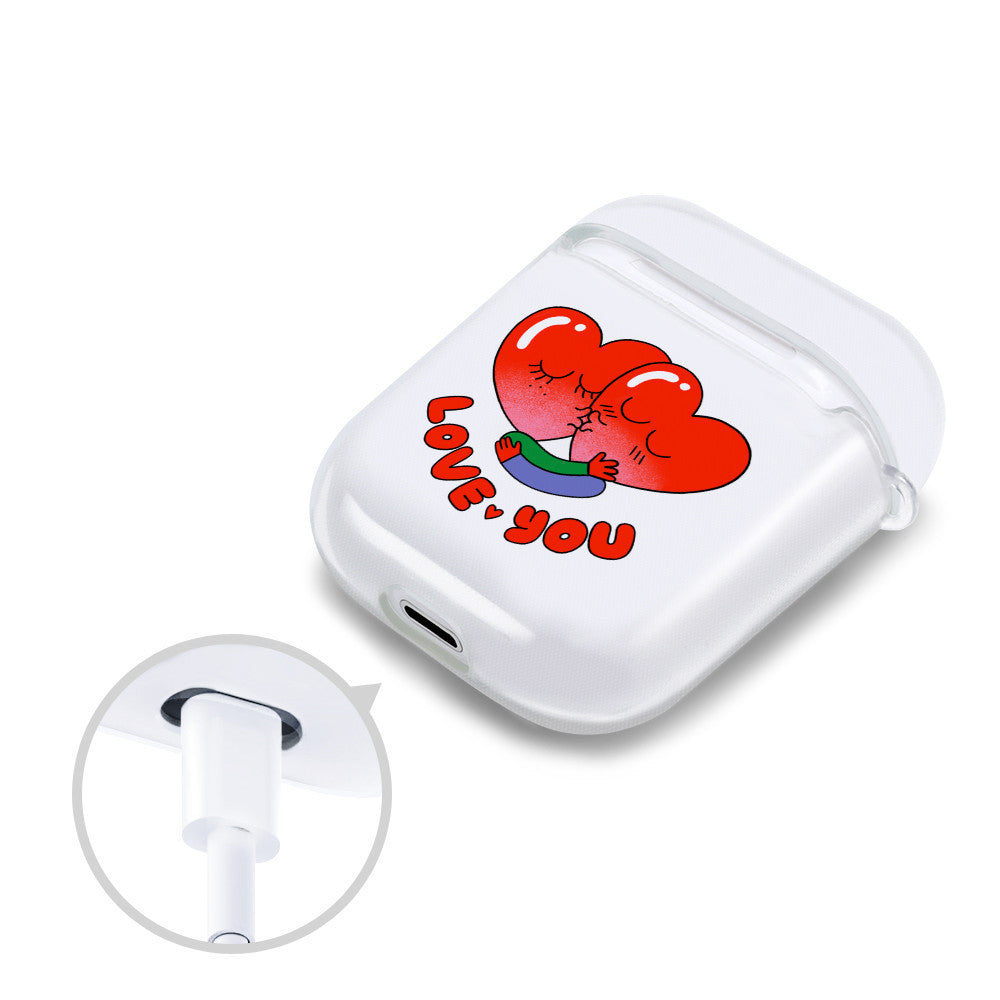 ClearGuard Silicone Case for AirPods Pro – Transparent TPU Protective Cover