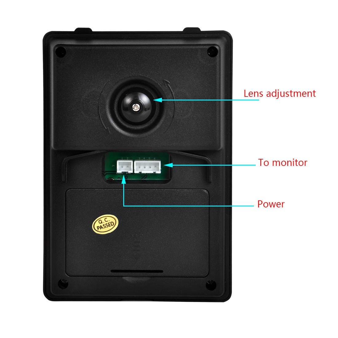 The Visionary Luxe 7™ – Premium HD Night Vision Video Doorbell