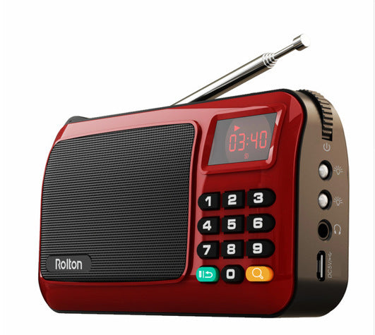 EchoLux™ – Premium FM Radio & Music Speaker