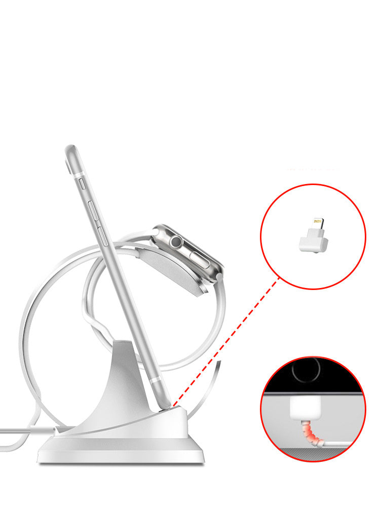 ChargeMaster Duo – Aluminum Alloy Two-in-One Charging Stand