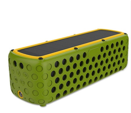 SolarBass X1 – Portable Solar-Powered Bluetooth Speaker with Heavy Bass