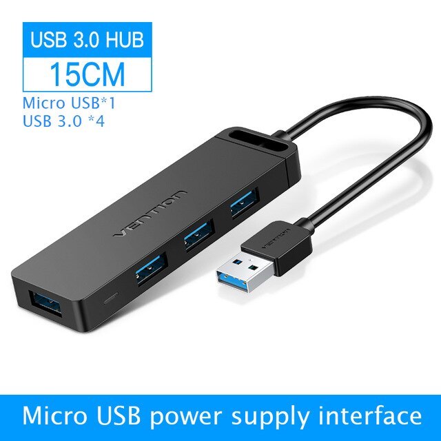 QuadLink™ USB 3.0 Splitter Hub