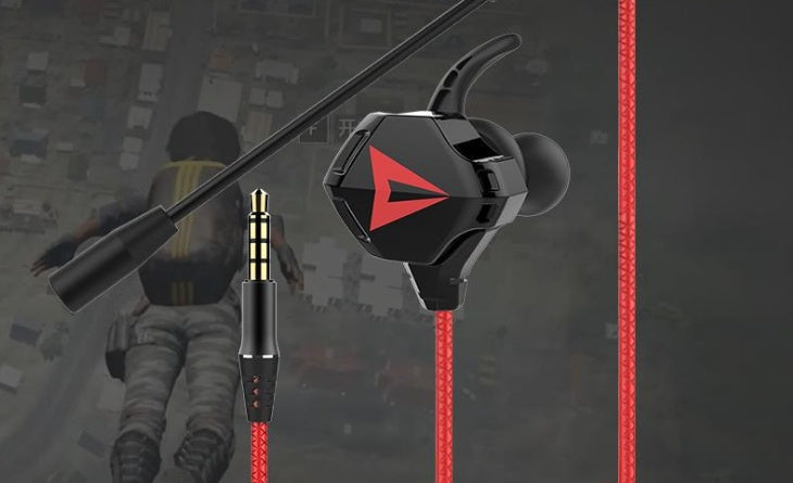 GameCluck™ E-Sports In-Ear Headphones with Wheat Hand Travel Case