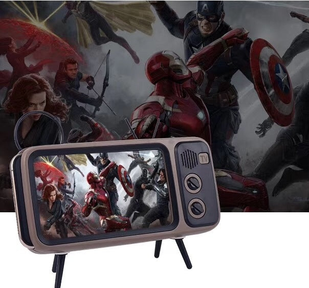 RetroWave Mini – Portable Retro TV Audio Speaker