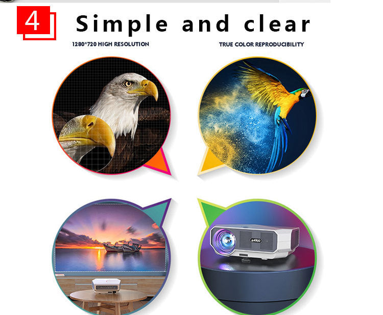 VistaBeam 1080P Pocket WiFi Projector