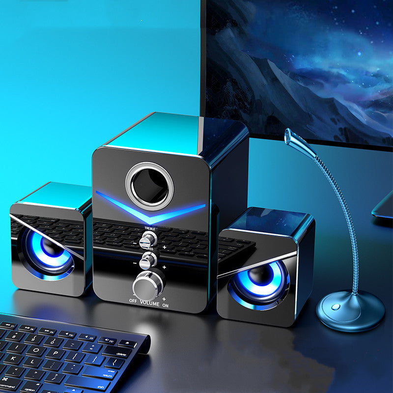 EchoMini™ Universal Compact Speaker – Clear, Powerful Sound for Your Computer, Home, or Notebook