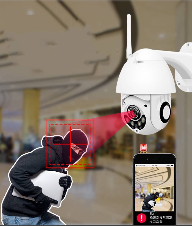 AquaGuard™ Tuy2.5 Outdoor Waterproof WiFi Ball Camera