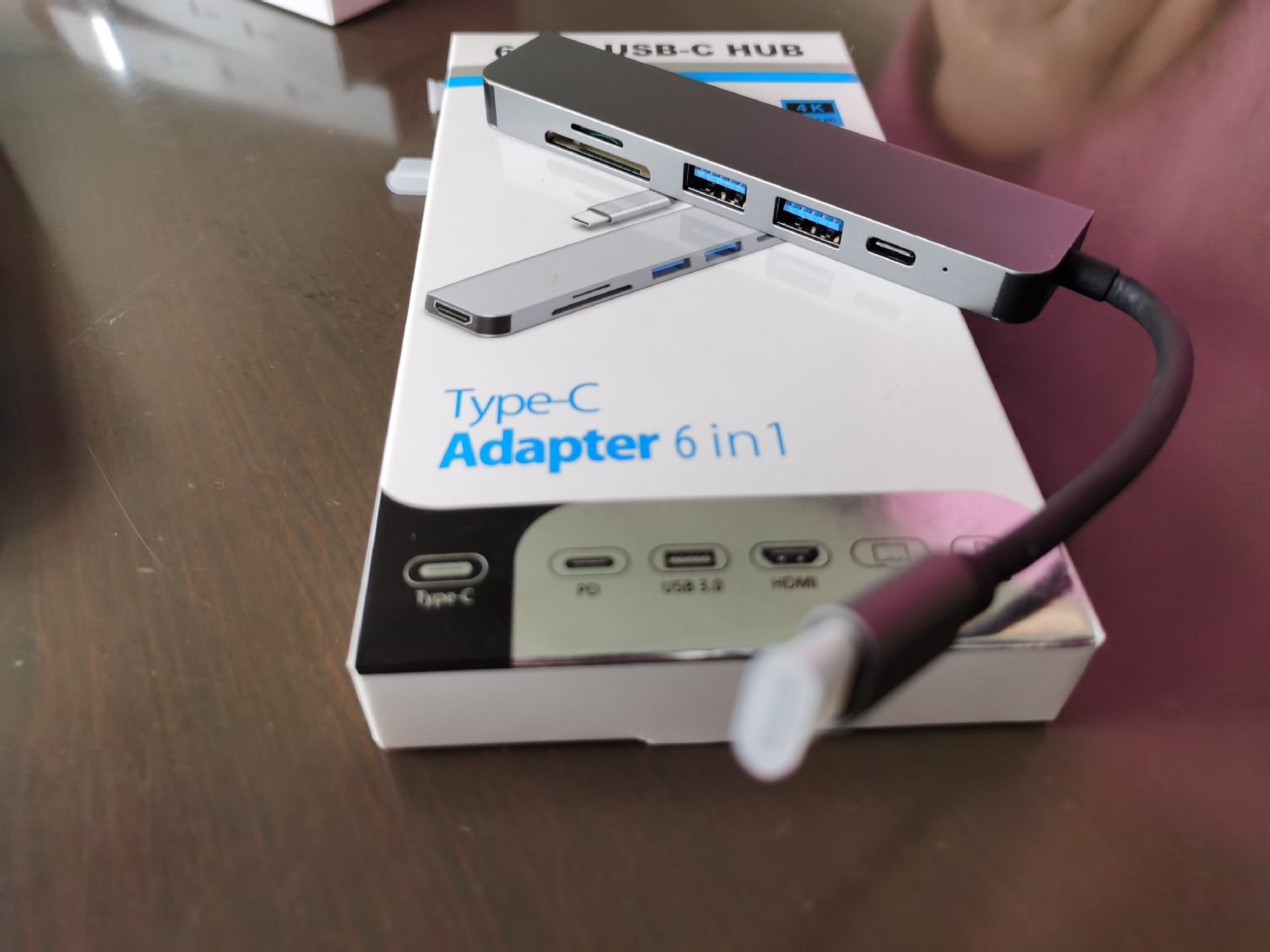 UltraDock 6-in-1 USB-C Hub for Notebooks