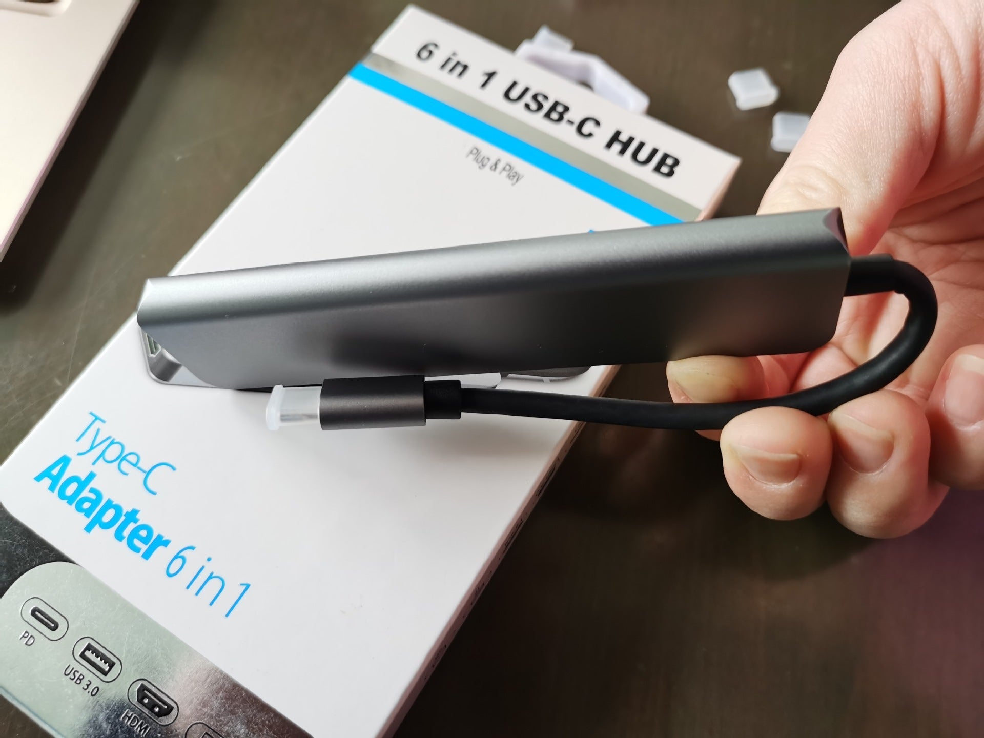 UltraDock 6-in-1 USB-C Hub for Notebooks