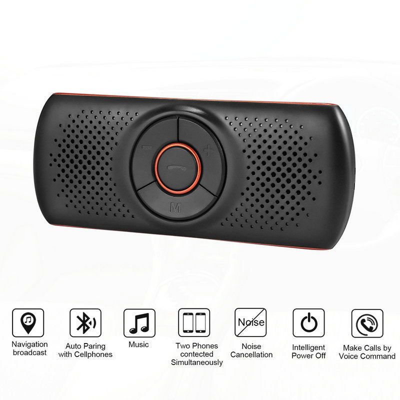 DriveWave™ Bluetooth Car Hands-Free Speaker & Subwoofer