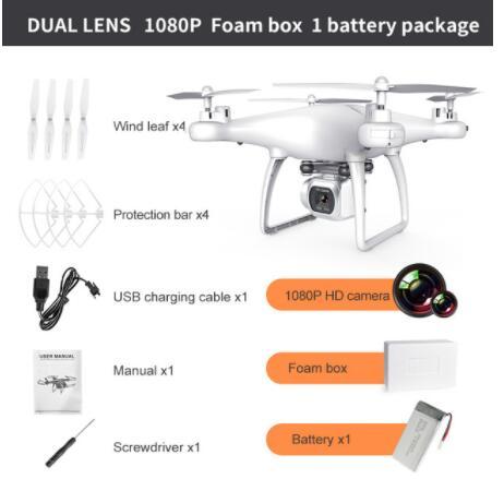 SkyMaster Xplorer 4K Dual-Cam Drone