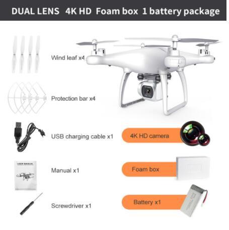 SkyMaster Xplorer 4K Dual-Cam Drone