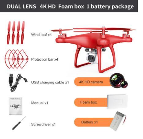 SkyMaster Xplorer 4K Dual-Cam Drone