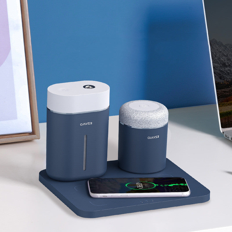 AuraCharge™ Multi-Function Humidifier & Wireless Charging Dock